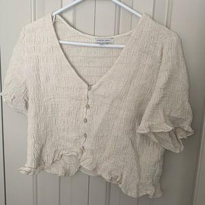 Cropped blouse